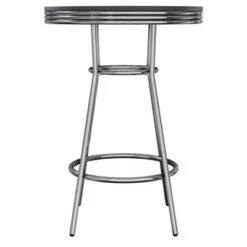 3pc Summit Bar Height Dining Sets With Swivel Stools Black/Bright Chrome - Winsome -Famous Furniture Store GUEST 39d66dbf fe0e 4a77 a617 64de79e9a7ca