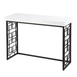 Cobepers Contemporary Console Table Brown/White - Aiden Lane 14 Cobepers Contemporary Console Table Brown/White - Aiden Lane -Famous Furniture Store GUEST 3a80cbf8 4484 4140 93d7 e2e8ff98a50a