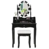 Tangkula Mirrored Vanity Table Set Lighted Makeup Dresser W/ Drawers -Famous Furniture Store GUEST 3b079621 9e19 441a 98f7 347a563c9eaf