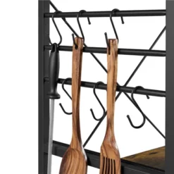 Yaheetech 50.5"H Kitchen Baker's Rack With Side Hooks -Famous Furniture Store GUEST 3b5e61bf 3085 4503 a601 0e238c512d06