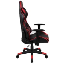 BlackArc Bravo Red Gaming Desk & Chair Set: High Back Gaming Chair With Lumbar Support & Adjustable Arms; Desk With Cupholder/Headphone Hook -Famous Furniture Store GUEST 3b785c8b 074b 46a2 a7f3 35ce521b717f