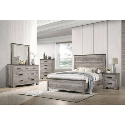 4pc Full Adam Panel Bedroom Set Gray - Picket House Furnishings 6 4pc Full Adam Panel Bedroom Set Gray - Picket House Furnishings - Image 4