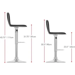 Set Of 2 Adjustable Angled High Back Barstools - CorLiving 18 Set Of 2 Adjustable Angled High Back Barstools - CorLiving -Famous Furniture Store GUEST 3b935b1d d9b2 415d 896b d00365480ea5