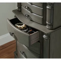 Sedalia Jewelry Armoire Gray - Powell Company -Famous Furniture Store GUEST 3d09f9d8 1938 497e 9933 e7a782f0d997