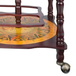 Design Toscano Old World Extended Shelf Italian Replica Globe Bar Cart -Famous Furniture Store GUEST 3d9322b3 e257 4719 a593 4e7d810e2785