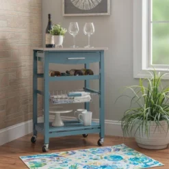 Clarke Kitchen Cart - Linon -Famous Furniture Store GUEST 3e83fb10 bbac 4d64 ba36 733890709fbf