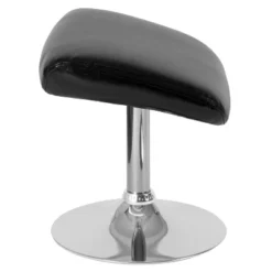 Flash Furniture Egg Series Ottoman Footrest With Chrome Base