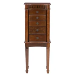Kasey Jewelry Armoire Walnut - Powell Company -Famous Furniture Store GUEST 3eda9dd3 9538 40c5 bb02 273637776881