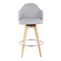 Set Of 2 Ahoy Bamboo/Polyester Counter Height Barstools - LumiSource -Famous Furniture Store GUEST 3ee23750 db60 400b bed2 3dfa9c5788d6