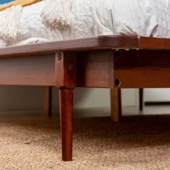 Boho Solid Wood Spindle Platform Bed - Saracina Home -Famous Furniture Store GUEST 3eed612c 8a92 4ef4 835b fe0d274d907d