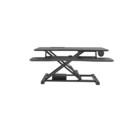 37.4" Electric Standing Desk Converter With AC USB Charger Black - Rocelco 14 37.4" Electric Standing Desk Converter With AC USB Charger Black - Rocelco -Famous Furniture Store GUEST 3f7f1d66 7ed6 4213 941f e89b3838f146