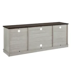 Dark Drift Wood Desktop TV Stand For TVs Up To 64" Off White - Home Essentials -Famous Furniture Store GUEST 3f804df7 69f0 47b3 b819 7d058b70d576