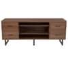 Flash Furniture Lincoln Collection TV Stand In Rustic Wood Grain Finish -Famous Furniture Store GUEST 40945775 8aac 43f9 87db 79c4fc6ebab2