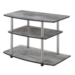 Designs2Go 3 Tier TV Stand For TVs Up To 32" - Breighton Home -Famous Furniture Store GUEST 4105ca53 1f8e 48c7 a6ca be3714408f80