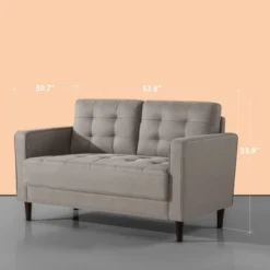 53" Benton Loveseat Sofa - Zinus 21 53" Benton Loveseat Sofa - Zinus -Famous Furniture Store GUEST 4299a734 00fd 4a81 addd ddf556ab7e0c