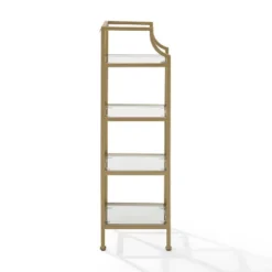 40" Aimee Short Etagere Gold - Crosley -Famous Furniture Store GUEST 42c5bca1 b0ab 4e2e 879f da99a9edda0a