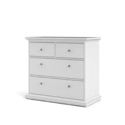 Wood Sonoma 4 Drawer Chest In White-Tvilum 15 Wood Sonoma 4 Drawer Chest In White-Tvilum -Famous Furniture Store GUEST 42d769d2 cda6 4d31 aac0 63e43791e792