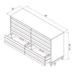 Ilya Solid Wood Modern Panel Front 6 Drawer Dresser - Saracina Home 31 Ilya Solid Wood Modern Panel Front 6 Drawer Dresser - Saracina Home -Famous Furniture Store GUEST 444194b5 0b39 45be 9090 0d7dbeceade2