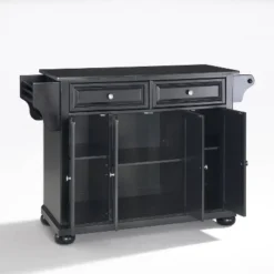Alexandria Granite Top Full Size Kitchen Island/Cart - Crosley -Famous Furniture Store GUEST 44b2c20c 1f61 45cc b136 67c75afbce79