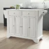 Lafayette Granite White Top Full Size Kitchen Island/Cart White - Crosley 2 Lafayette Granite White Top Full Size Kitchen Island/Cart White - Crosley -Famous Furniture Store GUEST 4529fc16 4a94 411e 8430 d996b2968309