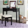 Camden Vanity Set Black Cherry - Linon -Famous Furniture Store GUEST 46d183d6 3de2 4f14 94a4 5b4545af9e1e