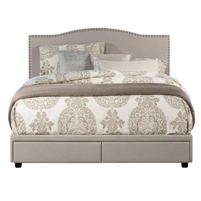Kiley Upholstered Storage Bed Gray - Hillsdale Furniture 14 Kiley Upholstered Storage Bed Gray - Hillsdale Furniture - Image 12