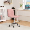 Yaheetech Velvet Low Back Armless Desk Chair Office Chair With Wheels 1 Yaheetech Velvet Low Back Armless Desk Chair Office Chair With Wheels -Famous Furniture Store GUEST 484d98ba 2b7e 4628 97e3 221c28a7e371