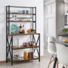 Yaheetech 5-Tier Kitchen Baker's Rack Utility Storage Shelf With 5 Shelves & Adjustable Feet -Famous Furniture Store GUEST 491adcbb 63fb 440b 963e 6e9c58898ee5