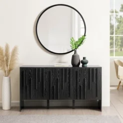 Modern Staggered Vertical Accent 3 Door Sideboard - Saracina Home 13 Modern Staggered Vertical Accent 3 Door Sideboard - Saracina Home -Famous Furniture Store GUEST 4a313f97 6ec7 4067 bb0c b71e036f2dca