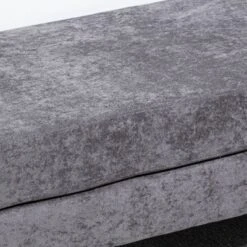 HOMCOM 47.75 Inches End Of Bed Bench, Upholstered Entryway Bench With Double Layer Seat Cushions And Steel Legs, Bedroom Bench -Famous Furniture Store GUEST 4a3e6c3e 3ebf 4649 a2d4 711560d66ca3