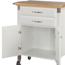 Small Dolly Madison Kitchen Cart With Natural Top Off White - Homestyles 10 Small Dolly Madison Kitchen Cart With Natural Top Off White - Homestyles -Famous Furniture Store GUEST 4a5f1020 e300 4021 9c4d 20ed39fcfdae