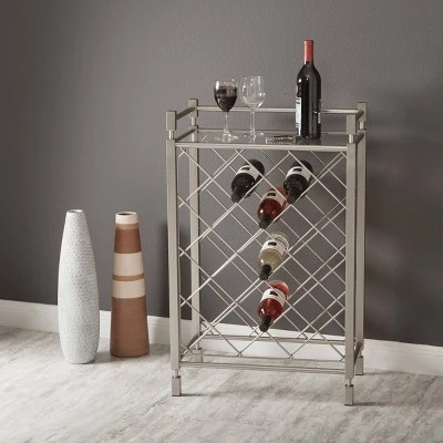 Covina Wine Rack Champagne - OSP Home Furnishings 4 Covina Wine Rack Champagne - OSP Home Furnishings - Image 2