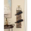 Industrial Wood Wall Wine Rack Brown - Olivia & May -Famous Furniture Store GUEST 4a8d4ecf 3390 4063 93ea e8a729823708