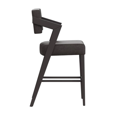 Snyder Stationary Barstool Black - Hillsdale Furniture 6 Snyder Stationary Barstool Black - Hillsdale Furniture - Image 4