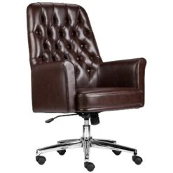 Flash Furniture Mid-Back Traditional Tufted LeatherSoft Executive Swivel Office Chair With Arms -Famous Furniture Store GUEST 4ae2db5f 5b88 4fce be25 98626d2ca4c8