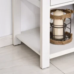 HOMCOM 2-Door Free Standing Sideboard Console Table With Bottom Shelf, Entryway 13 HOMCOM 2-Door Free Standing Sideboard Console Table With Bottom Shelf, Entryway -Famous Furniture Store GUEST 4b6551f6 7d04 4721 91ec 786aa7a8e172