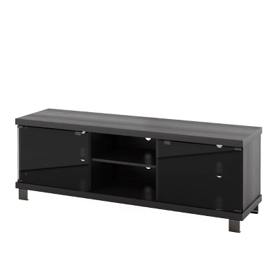Flat Panel TV Stand For TVs Up To 60" CorLiving Ravenwood Black 5 Flat Panel TV Stand For TVs Up To 60" CorLiving Ravenwood Black - Image 3