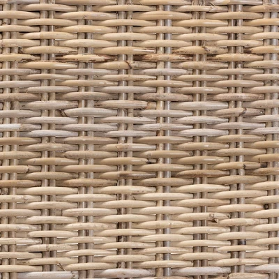 2pc Enver Rattan And Wood Dining Chair Set Natural/Brown - Bali & Pari 7 2pc Enver Rattan And Wood Dining Chair Set Natural/Brown - Bali & Pari - Image 5