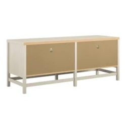 Latta TV Stand For TVs Up To 60" With Faux Rattan Ivory Oak - Room & Joy 15 Latta TV Stand For TVs Up To 60" With Faux Rattan Ivory Oak - Room & Joy -Famous Furniture Store GUEST 4bc34047 9828 4004 a2b5 88a550973218