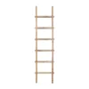76" Wooden Decorative Ladder Brown - Sagebrook Home