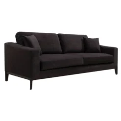 Olivia Lawson Square Arm Sofa Gray - Adore Decor