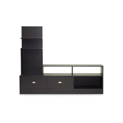 Armstrong Modern TV Stand For TVs Up To 60" Dark Brown - Baxton Studio 5 Armstrong Modern TV Stand For TVs Up To 60" Dark Brown - Baxton Studio - Image 3