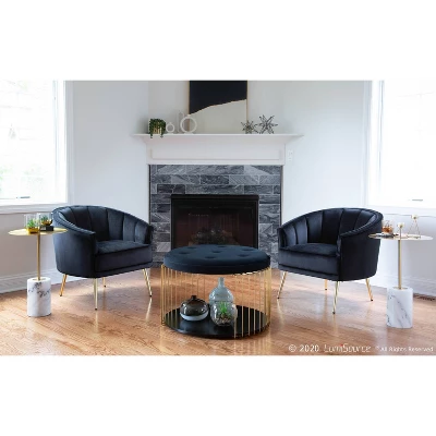 Tania Contemporary Upholstered Accent Chair - LumiSource 10 Tania Contemporary Upholstered Accent Chair - LumiSource - Image 8