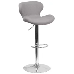 Merrick Lane Adjustable Height Barstool Contemporary Bar Height Stool With Curved Back And Metal Base With Footrest 37 Merrick Lane Adjustable Height Barstool Contemporary Bar Height Stool With Curved Back And Metal Base With Footrest -Famous Furniture Store GUEST 4fb8a561 61a7 454b a520 1dfcca6a9126