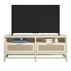 Latta TV Stand For TVs Up To 60" With Faux Rattan Ivory Oak - Room & Joy 13 Latta TV Stand For TVs Up To 60" With Faux Rattan Ivory Oak - Room & Joy -Famous Furniture Store GUEST 50773285 bee9 4591 8ed4 d7e4b763f004