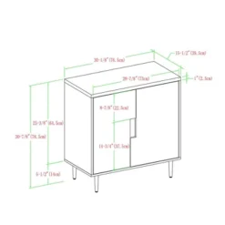 Modern Accent Cabinet With Color Pop Interior - Saracina Home 16 Modern Accent Cabinet With Color Pop Interior - Saracina Home -Famous Furniture Store GUEST 5086d616 ad3e 40ba bca2 a4861a7e7a12