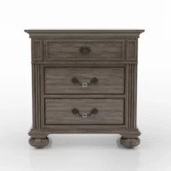 3pc Pennings Traditional Bed Set With 2 Nightstands Gray - HOMES: Inside + Out 29 3pc Pennings Traditional Bed Set With 2 Nightstands Gray - HOMES: Inside + Out -Famous Furniture Store GUEST 5313c4fe dde2 4fd1 957e 3ca6bd253352