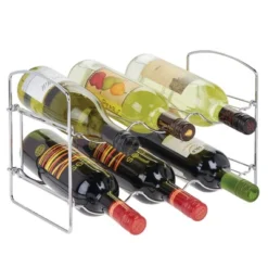 MDesign Collapsible Metal Water Bottle, Wine Rack Holder 15 MDesign Collapsible Metal Water Bottle, Wine Rack Holder -Famous Furniture Store GUEST 535d74a1 74e3 4bb8 8b1d fc2d8d011ee2