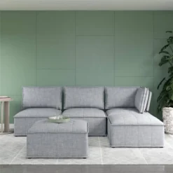 Sybil Modular Ottoman Gray Linen - Room & Joy 11 Sybil Modular Ottoman Gray Linen - Room & Joy -Famous Furniture Store GUEST 535e036b f90e 432e a0f9 3e4879bf09c9