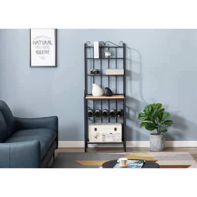 Praha Bakers Rack Black - Boraam 8 Praha Bakers Rack Black - Boraam - Image 6